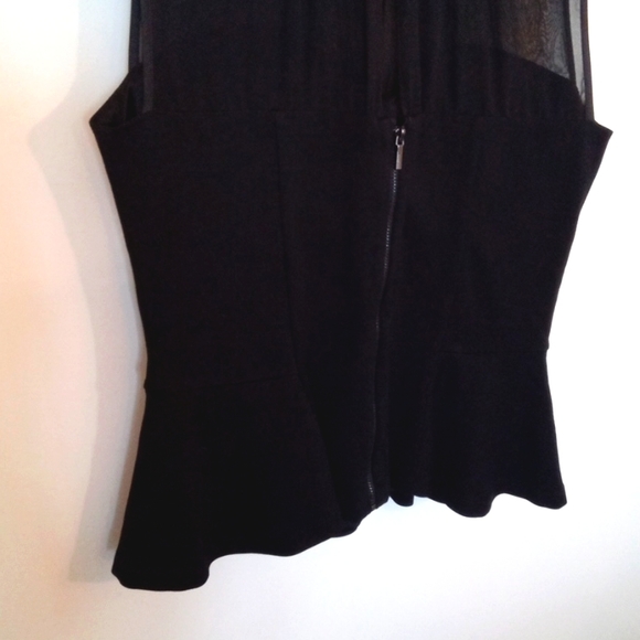 Bebe Sleeveless Corset Top with Shirred Bodice - Picture 11 of 13